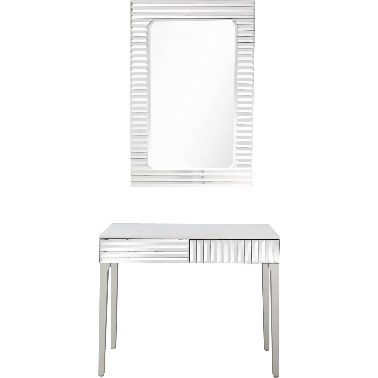 Carla Wall Mirror and Console - Loft&Timber