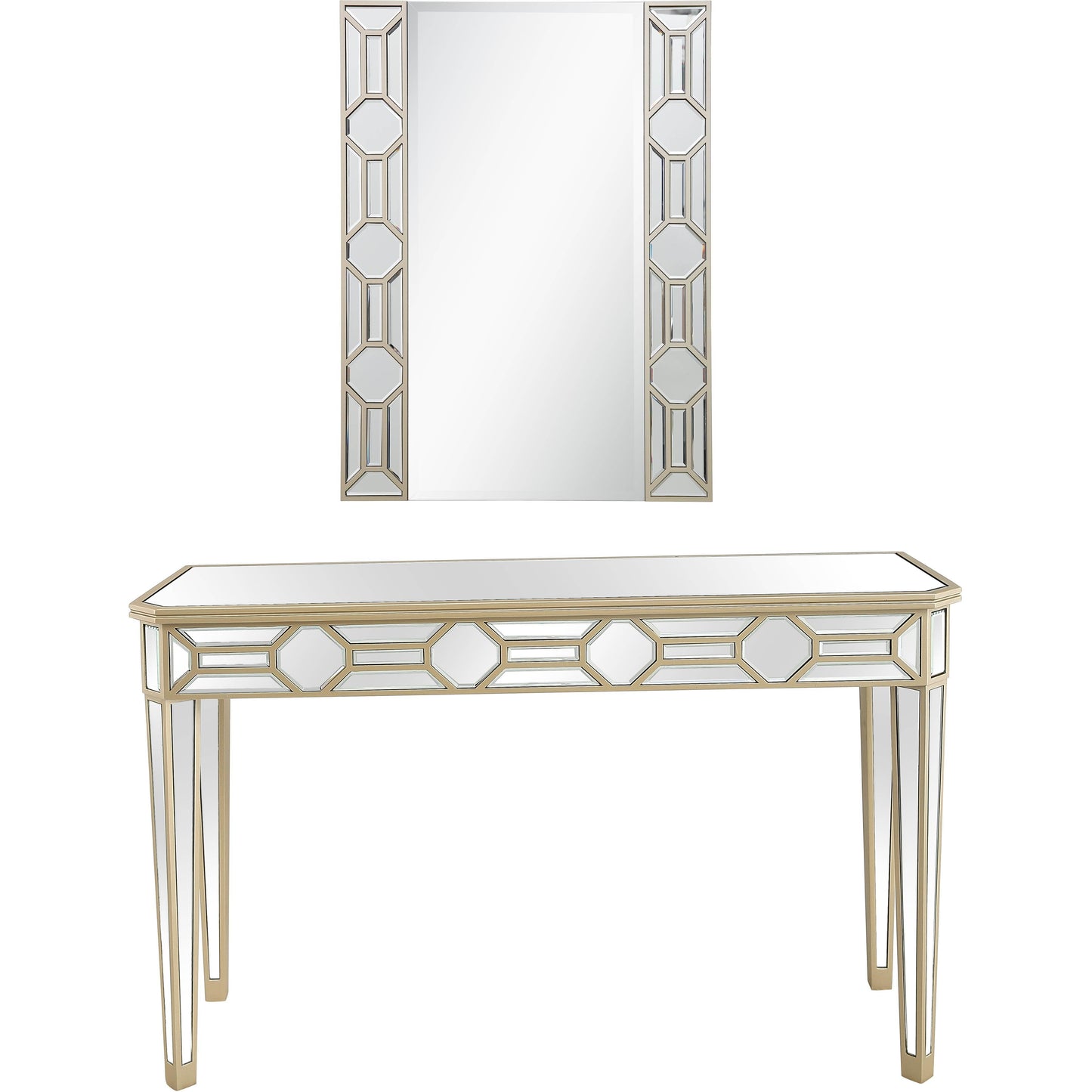 Lilian Wall Mirror and Console Table - Loft&Timber