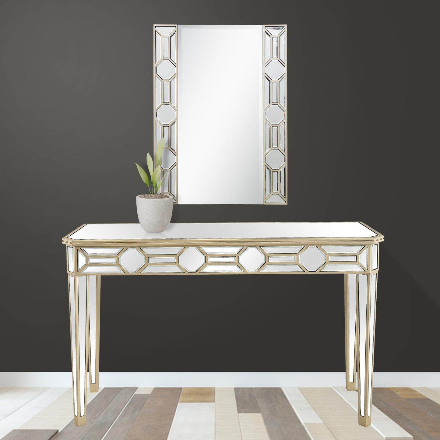 Lilian Wall Mirror and Console Table - Loft&Timber