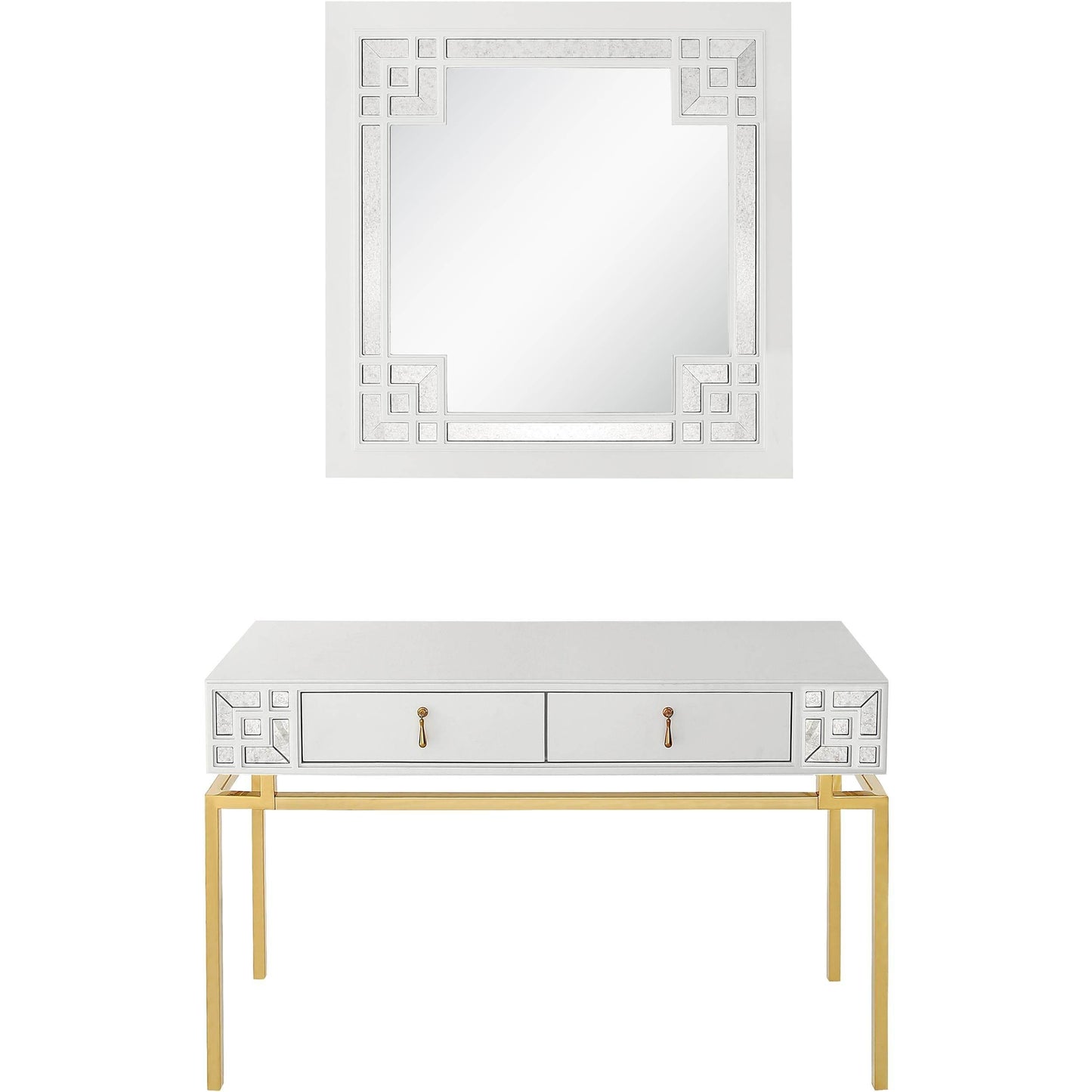 Dynasty Wall Mirror and Console Table - Loft&Timber