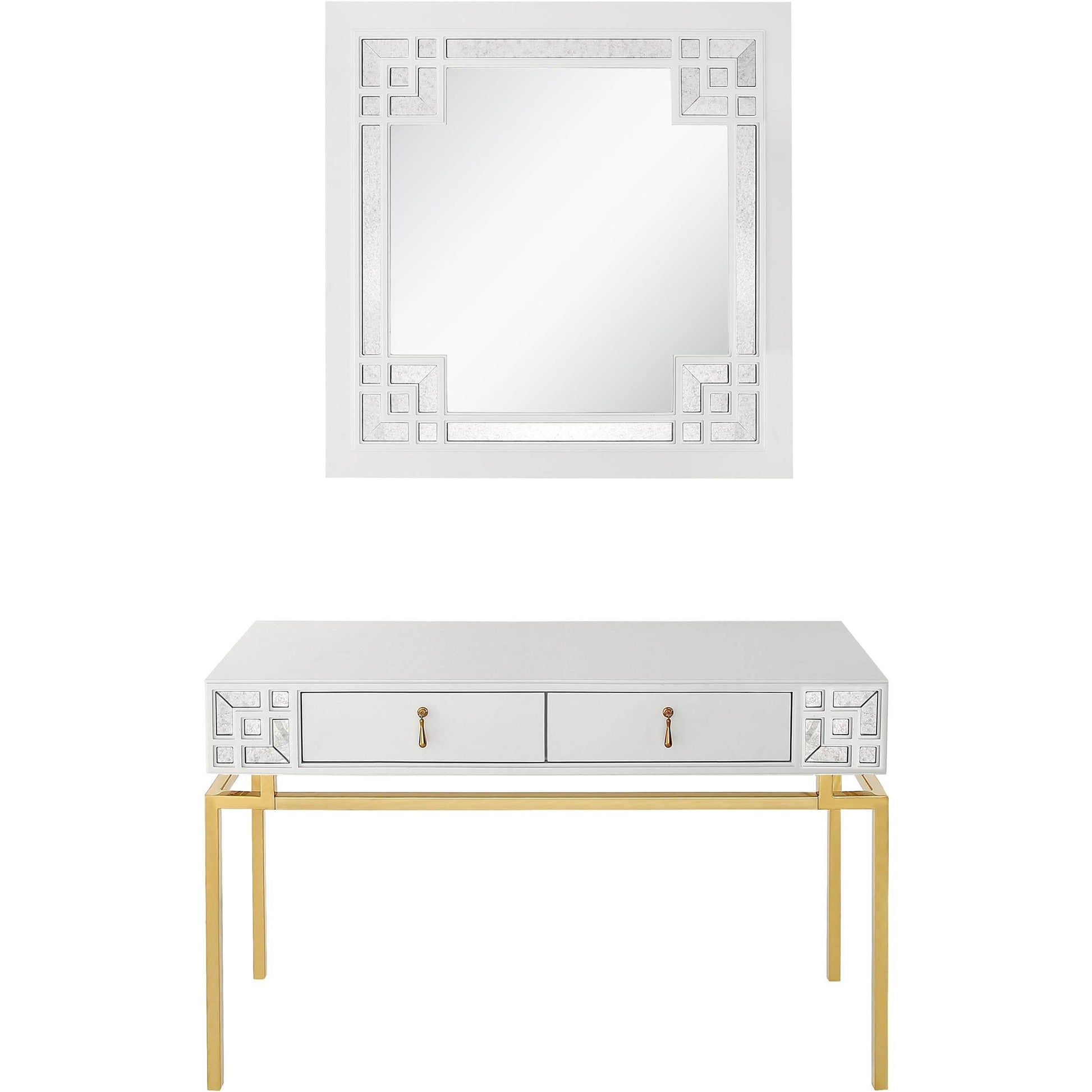 Dynasty Wall Mirror and Console Table - Loft&Timber