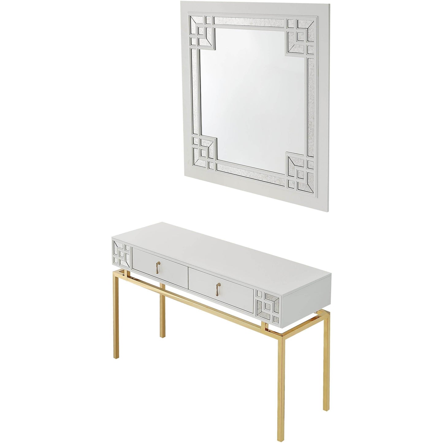 Dynasty Wall Mirror and Console Table - Loft&Timber