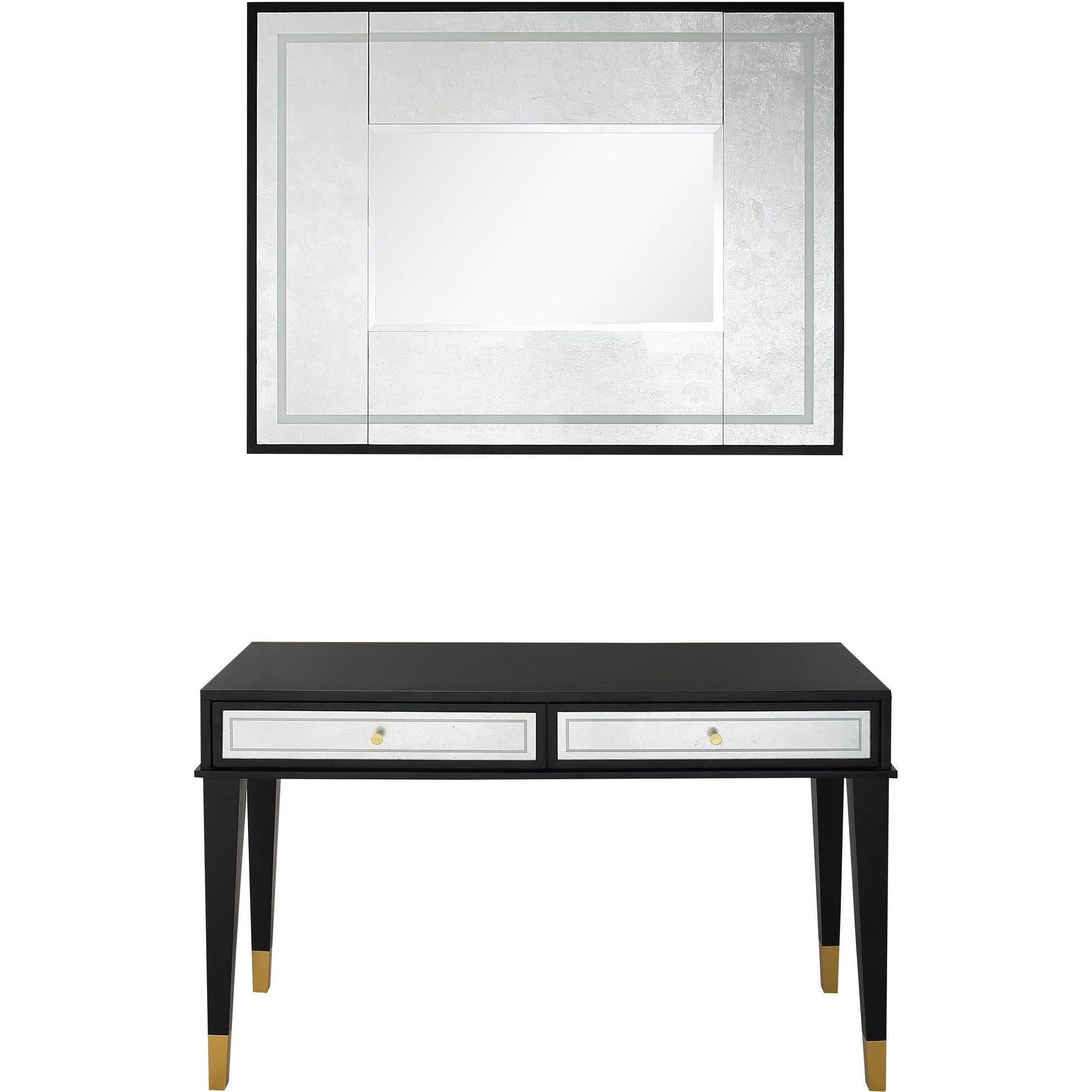 Makalu Wall Mirror and Console Table - Loft&Timber