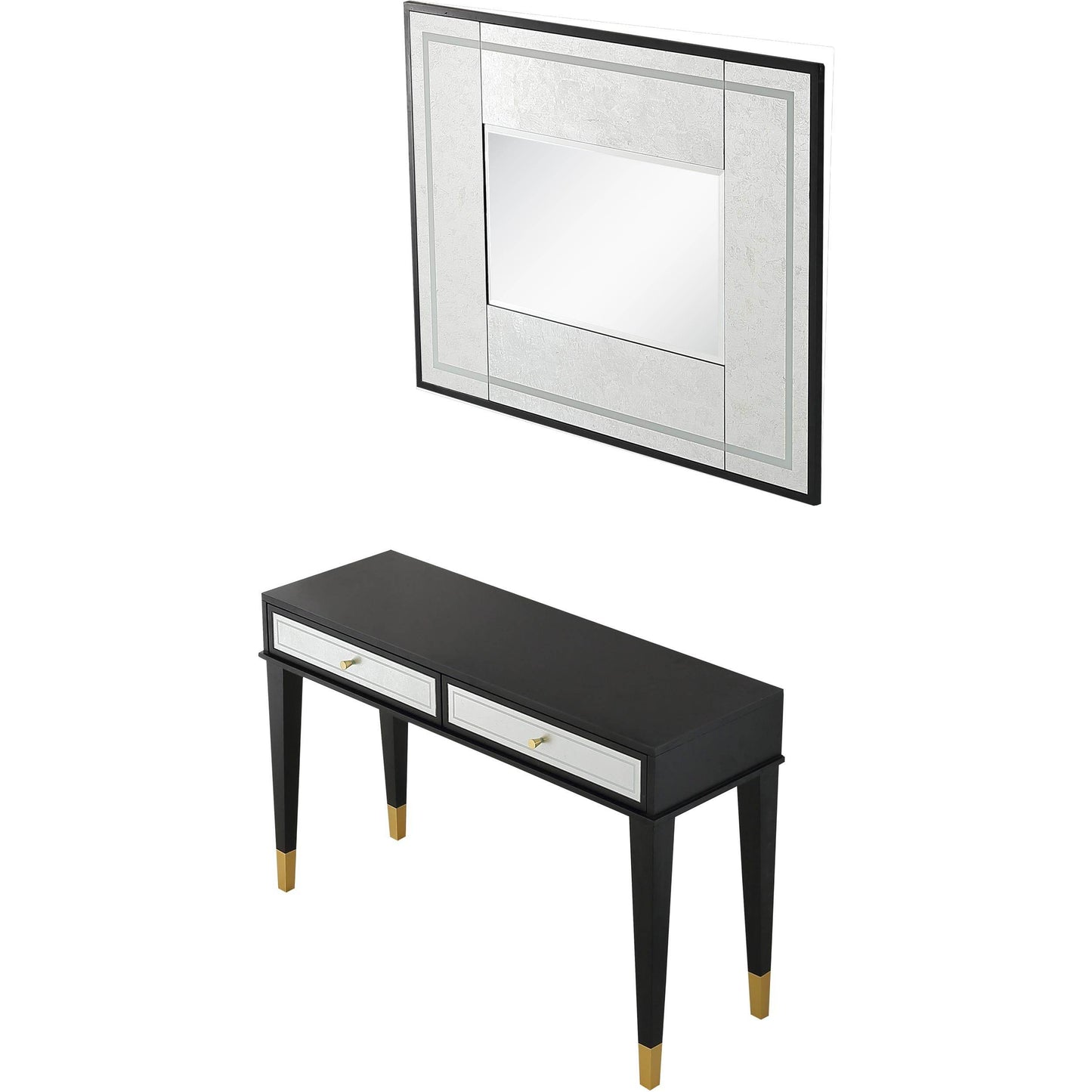 Makalu Wall Mirror and Console Table - Loft&Timber