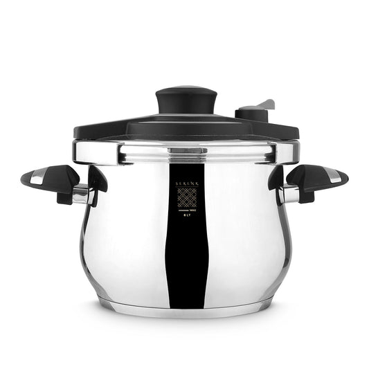 "Serenk Definition" A+ Stainless Steel 6 L (6.3 QT) Pressure Cooker - Loft&Timber