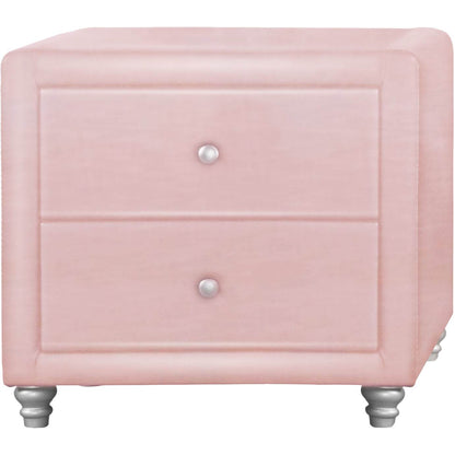 Upholstered Nightstand - Loft&Timber