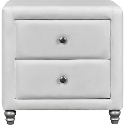 Upholstered Nightstand - Loft&Timber