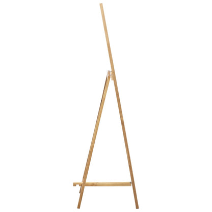 vidaXL Freestanding Mirror 18.8"x18.3"x59" Solid Oak Wood-2