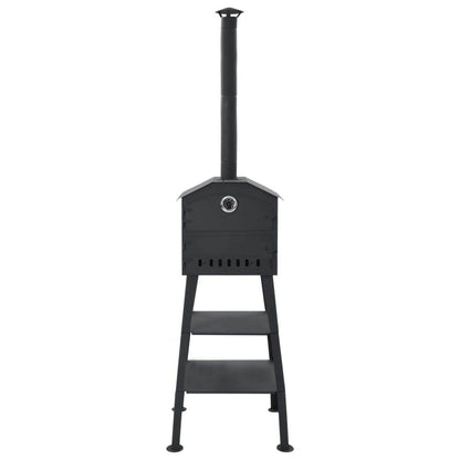 vidaXL Outdoor Pizza Oven Charcoal Fired with 2 Fireclay Stones - Loft&Timber