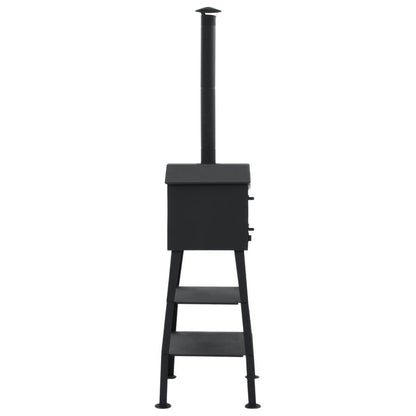 vidaXL Outdoor Pizza Oven Charcoal Fired with 2 Fireclay Stones - Loft&Timber