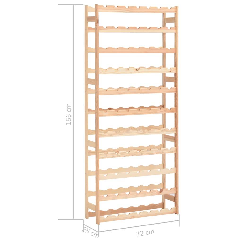 vidaXL Countertop Wine Rack Wine Bottle Holder Pantry Wine Storage Organizer - Loft&Timber