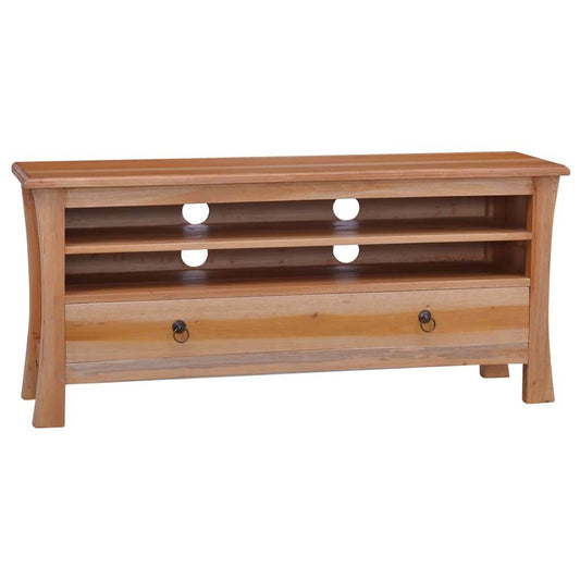 vidaXL TV Stand TV Unit Sideboard TV Console Media Unit Solid Mahogany Wood - Loft&Timber