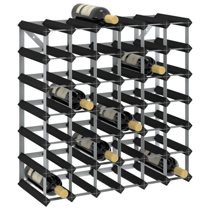 vidaXL Countertop Wine Rack Bottle Holder Wine Storage Organizer Solid Wood - Loft&Timber