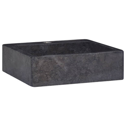 vidaXL Sink Above Counter Vanity Wash Basin Vessel Sink for Bathroom Marble - Loft&Timber