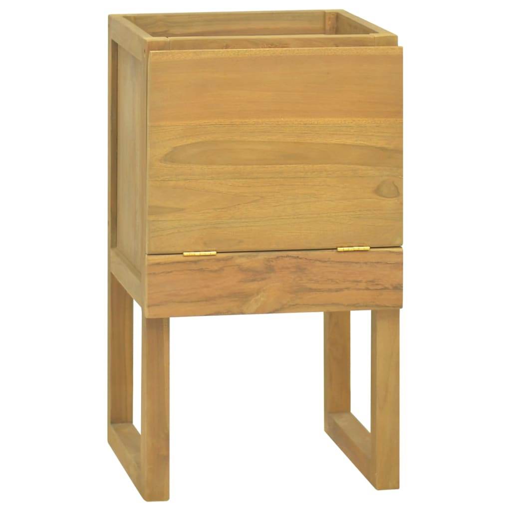 vidaXL Bathroom Cabinet Vanity Unit with Storage Entryway Solid Wood Teak - Loft&Timber