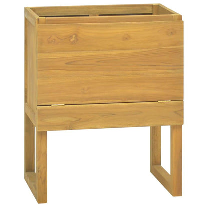 vidaXL Bathroom Cabinet Vanity Unit with Storage Entryway Solid Wood Teak - Loft&Timber