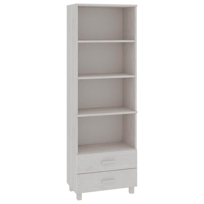 vidaXL Cabinet Bookshelf Entryway Cabinet with Storage HAMAR Solid Wood Pine - Loft&Timber