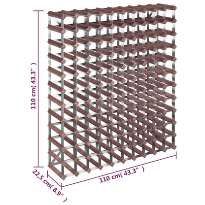 vidaXL Countertop Wine Rack Bottle Holder Wine Storage Organizer Solid Wood - Loft&Timber