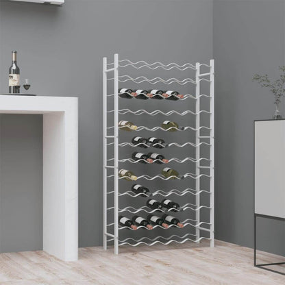 vidaXL Wine Rack Bottle Holder Wine Storage Organizer for Pantry Kitchen Metal - Loft&Timber