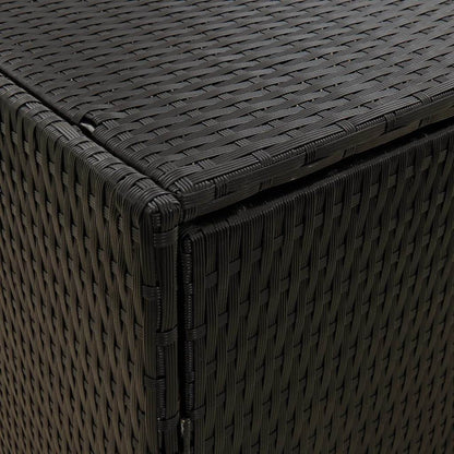 vidaXL Storage Unit Outdoor Storage Cabinet Patio Storage Box Poly Rattan - Loft&Timber