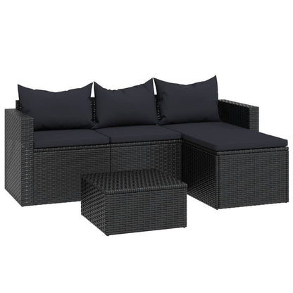 Vida XL Patio Furniture Set Patio Lounge Set Outdoor Furniture Poly Rattan - Loft&Timber