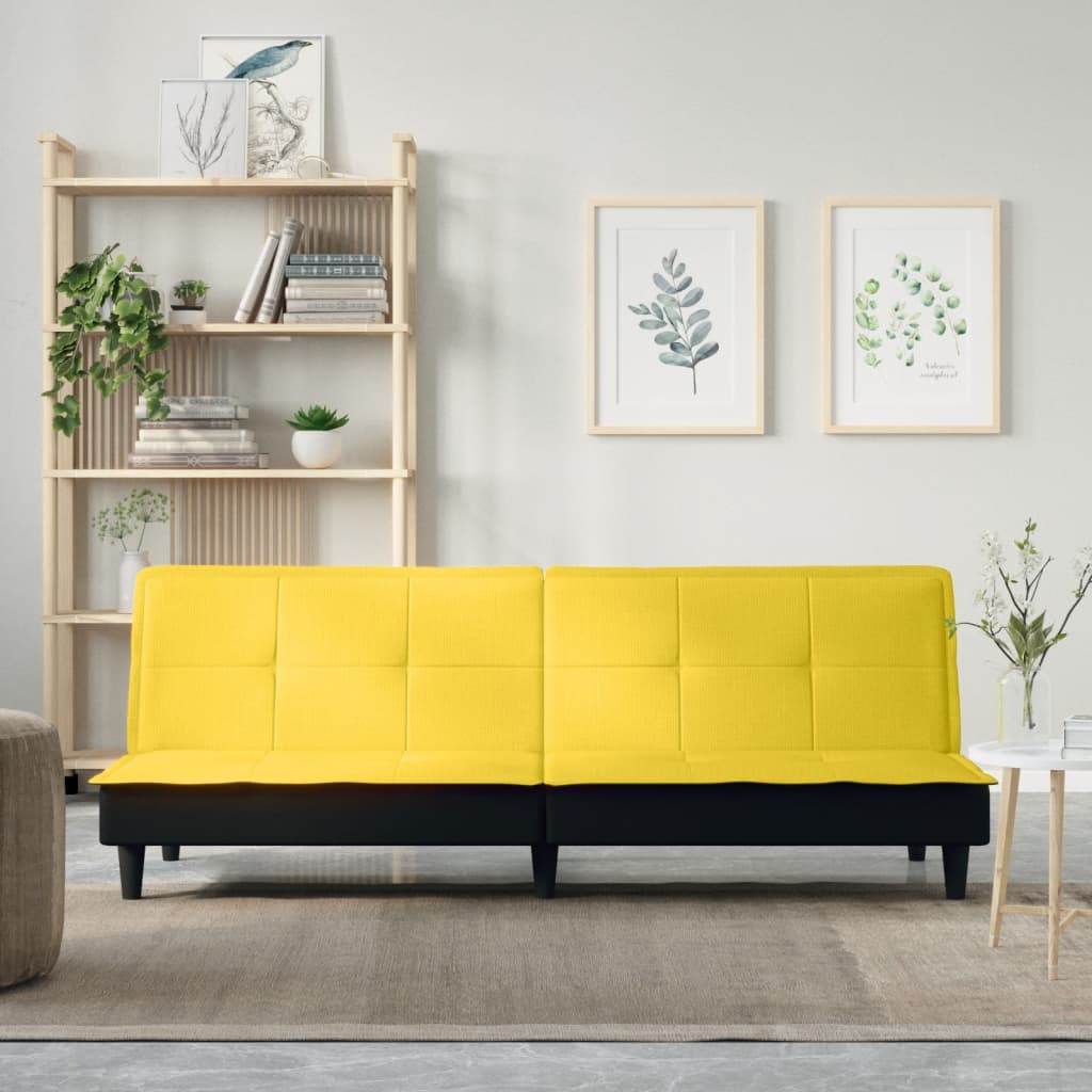 vidaXL Sofa Bed Fabric Sleeper Sofa Loveseat Recliner Chair Daybed Couch Bed - Loft&Timber