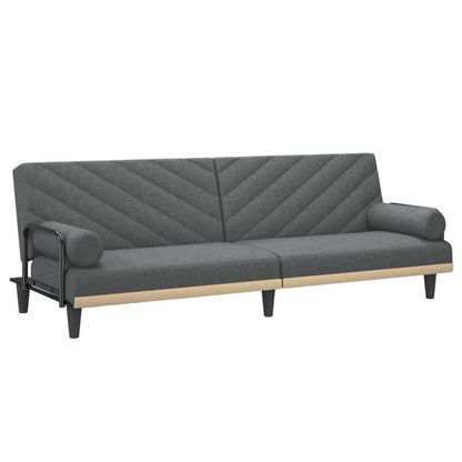 vidaXL Sleeper Sofa with Armrests Sofa Couch Recliner Chair Loveseat Fabric - Loft&Timber
