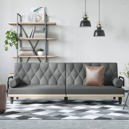 vidaXL Sofa Bed with Armrests Sleeper Sofa Loveseat Recliner Chair Fabric - Loft&Timber