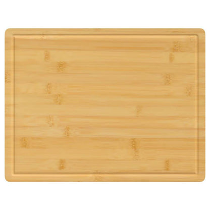 vidaXL Cutting Board Snack Cheese Board with Juice Groove for Kitchen Bamboo - Loft&Timber