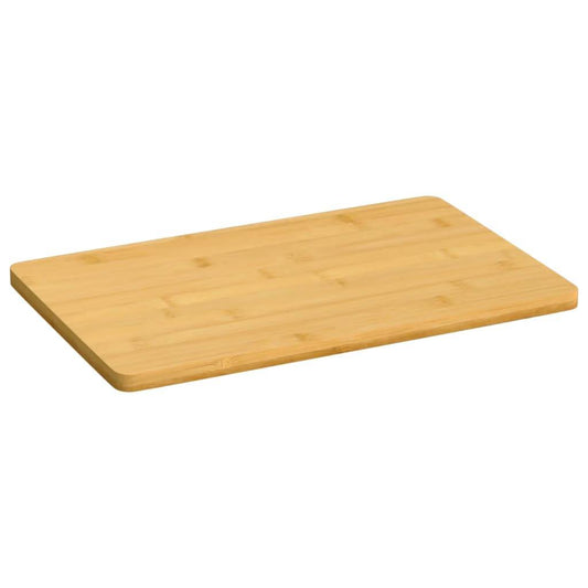 vidaXL Plate 6 Pcs Rectangular Breakfast Serving Plate for Kitchen Bamboo - Loft&Timber