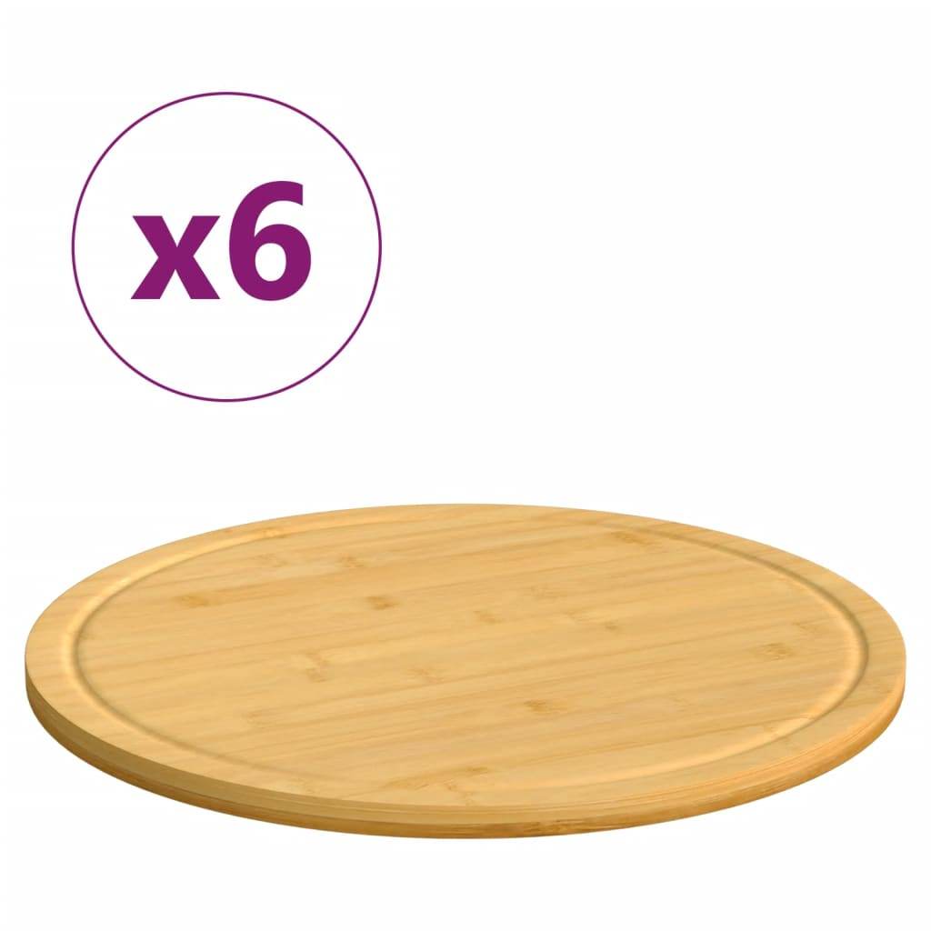vidaXL Cutting Board Snack Cheese Board with Juice Groove for Kitchen Bamboo - Loft&Timber
