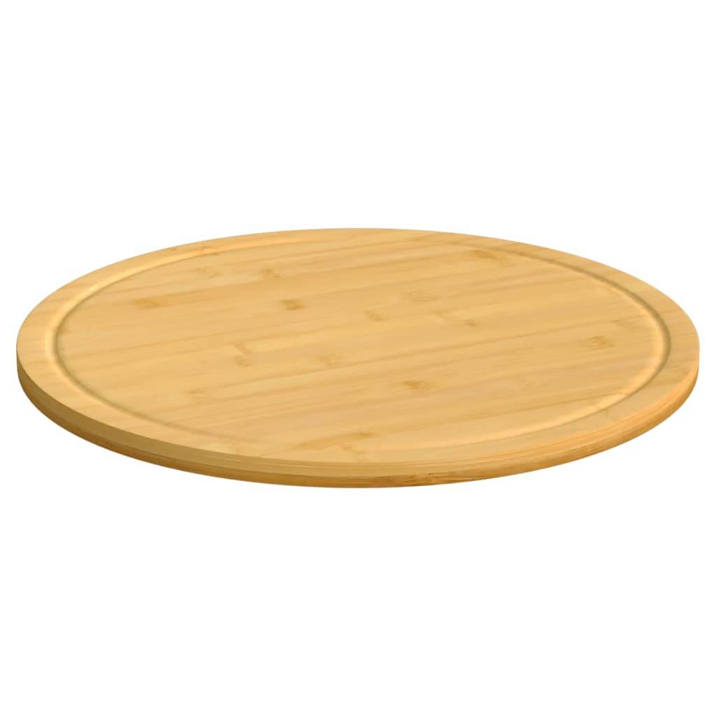 vidaXL Cutting Board Snack Cheese Board with Juice Groove for Kitchen Bamboo - Loft&Timber