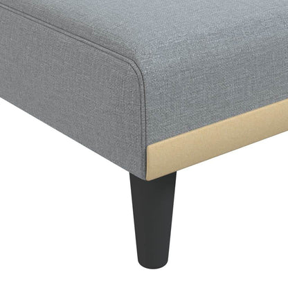 vidaXL Sofa Bed Folding Sleeper Couch Bed Settee Recliner L Shaped Sofa Fabric - Loft&Timber