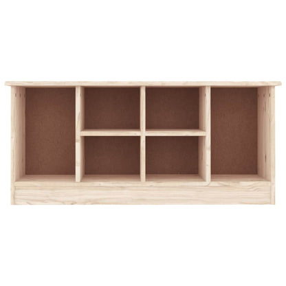 vidaXL Shoe Bench Wooden Shoe Storage Organizer Bench ALTA Solid Wood Pine - Loft&Timber