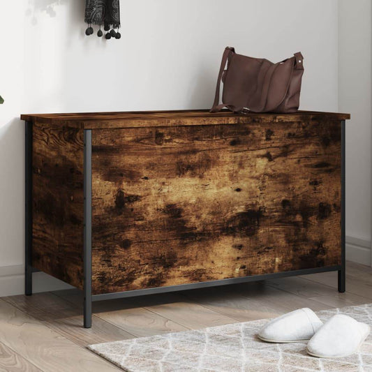 vidaXL Storage Bench Hallway Seat Toy Box Bench Furniture Engineered Wood - Loft&Timber