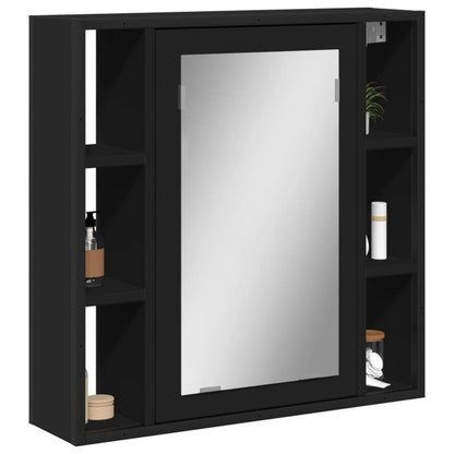 vidaXL Bathroom Mirror Cabinet Washroom Cupboard Furniture Engineered Wood - Loft&Timber