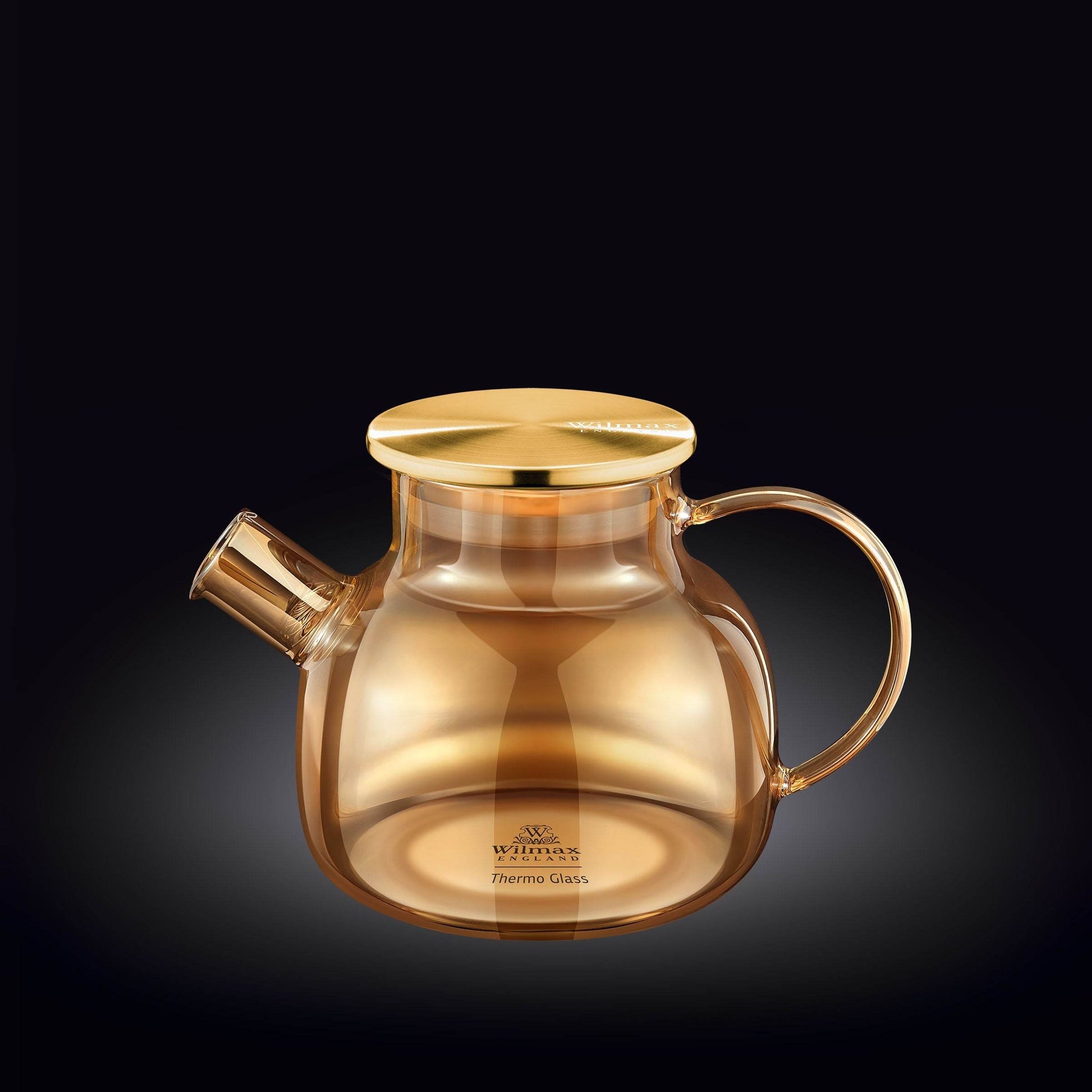 Amber Thermo Glass Teapot 32 Fl Oz | 1200 ml | High temperature and shock resistant - Loft&Timber