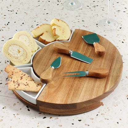 Circo Cheese Cutting Board & Ceramic Knife Set | Gift Idea - Loft&Timber