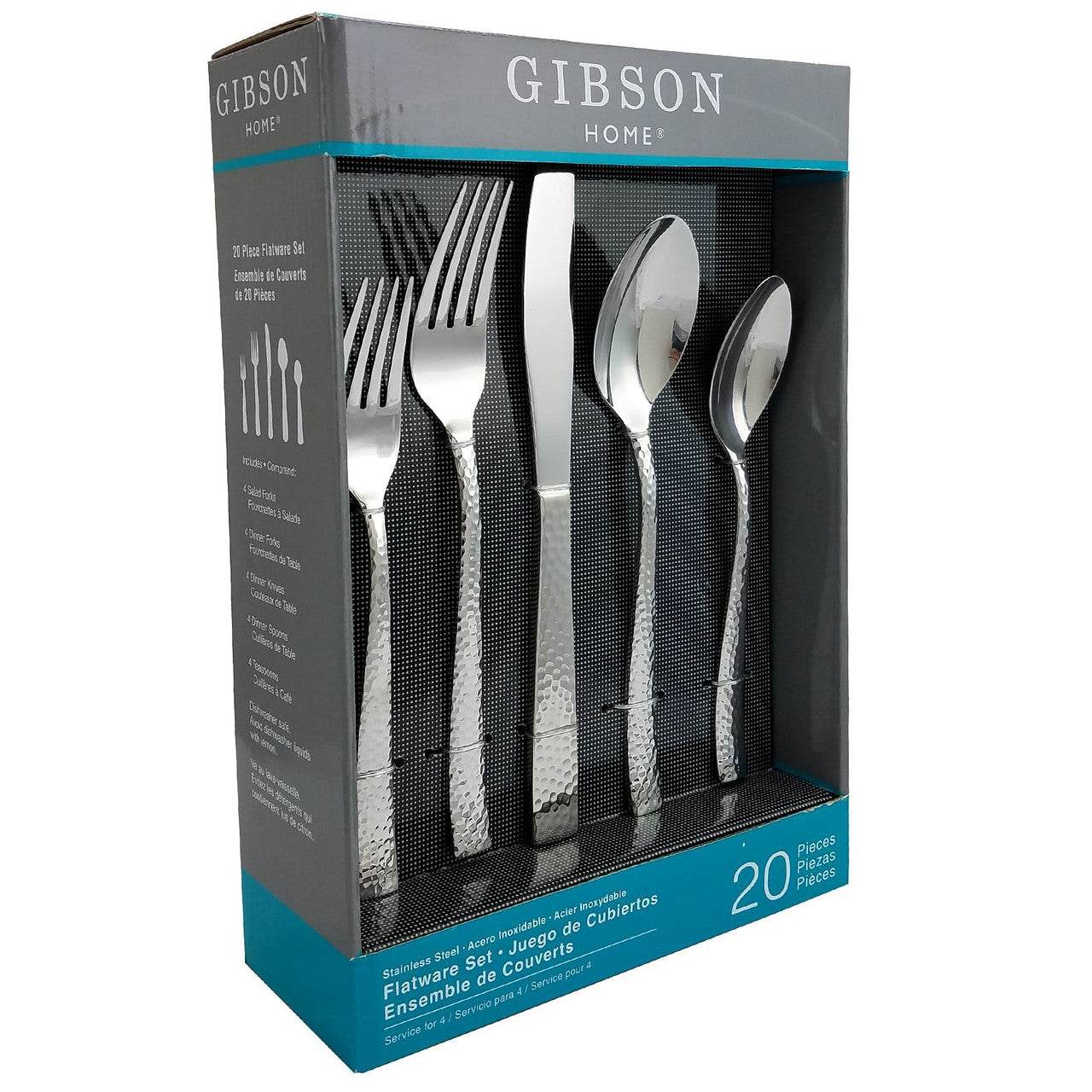 Gibson Royal Brighton 20 Piece Flatware Set - Loft&Timber