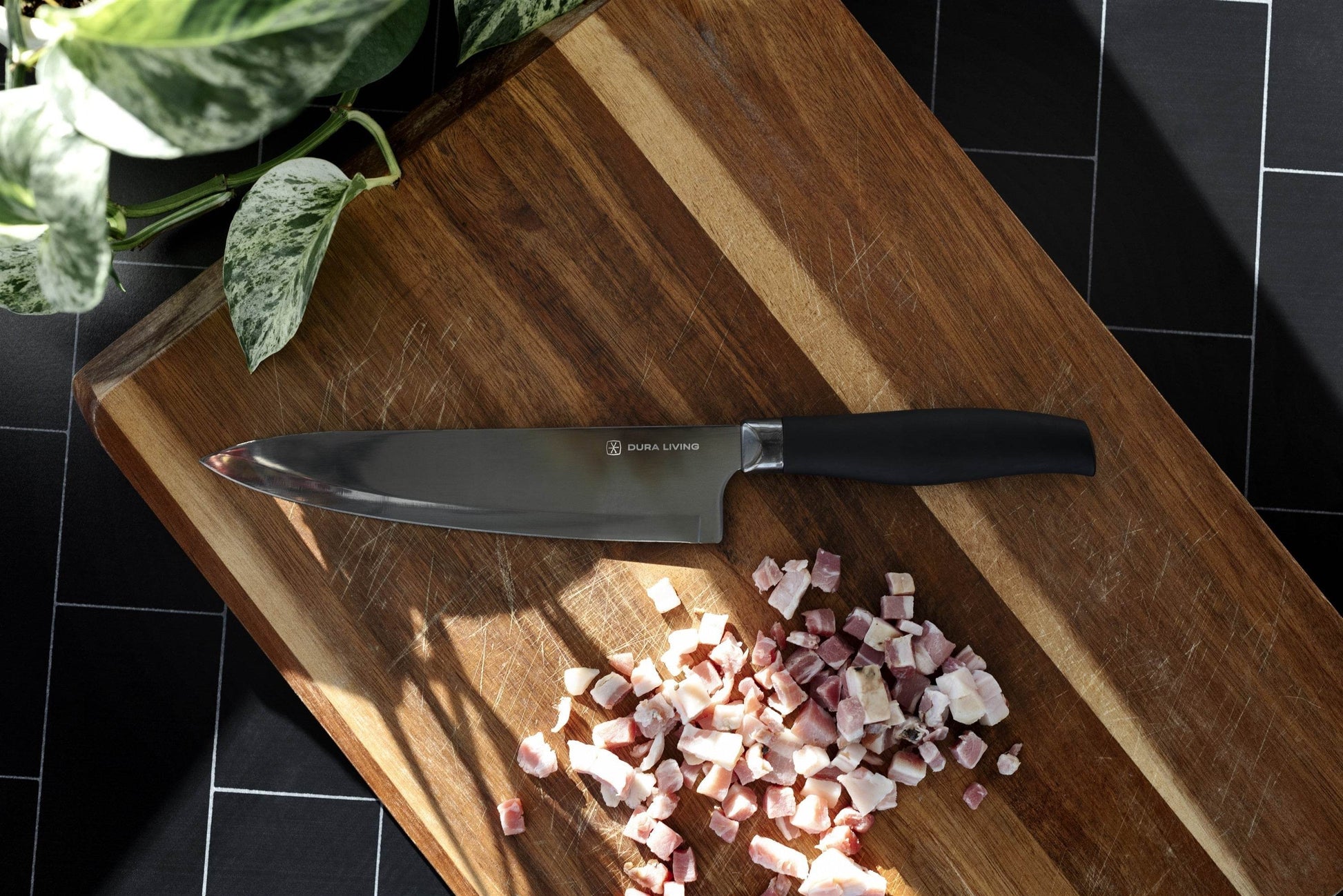 Titan 8 inch Chef Knife - Black - Loft&Timber