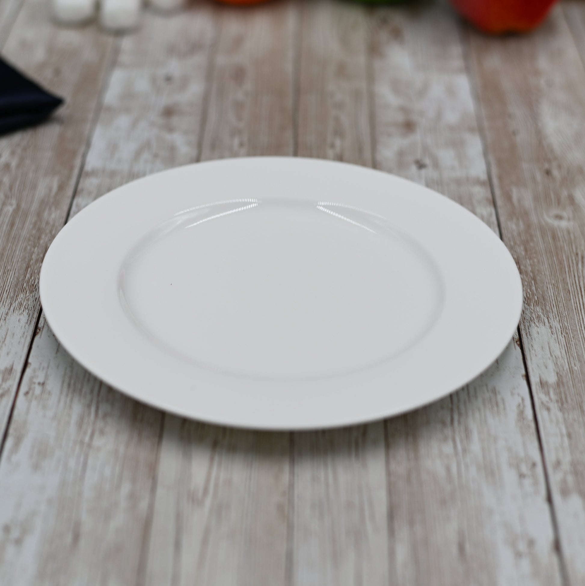 Set Of 12 White Dessert Plate 7" inch | 18 Cm - Loft&Timber