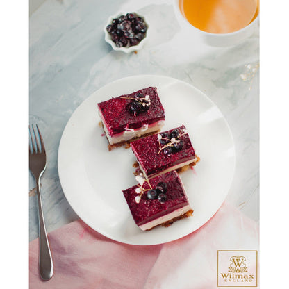 Professional Rolled Rim White Dessert Plate 7" inch | 18 Cm - Loft&Timber