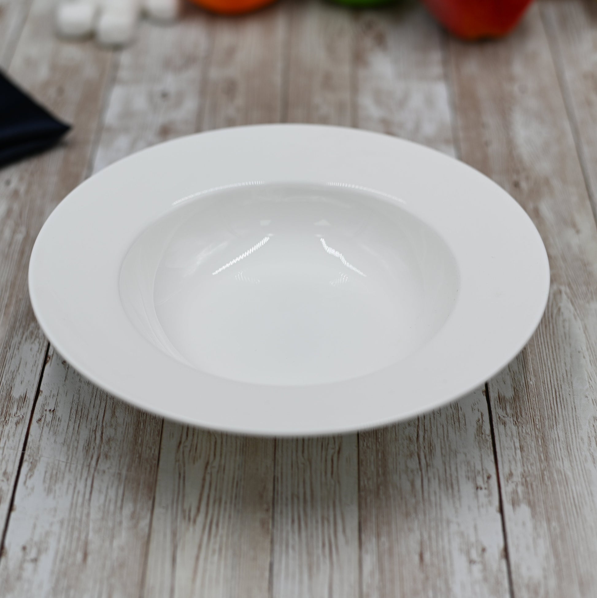 White Deep Plate 8" inch | 20 Cm 11 Oz | 325 Ml - Loft&Timber