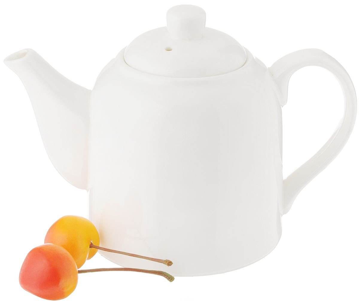 White Teapot 17 Oz | 500 Ml In Colour Box - Loft&Timber