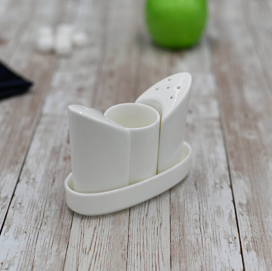 White Salt & Pepper Set - Loft&Timber