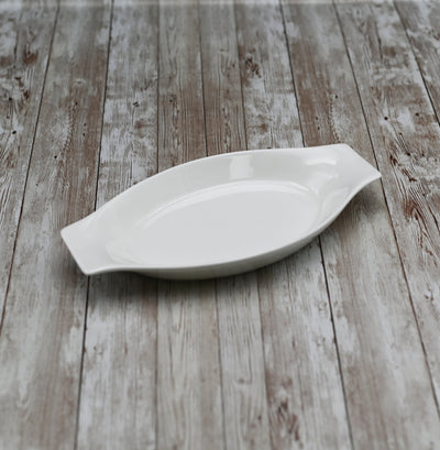 White Oval Casserole Baking Dish 12" inch | 30 Cm - Loft&Timber
