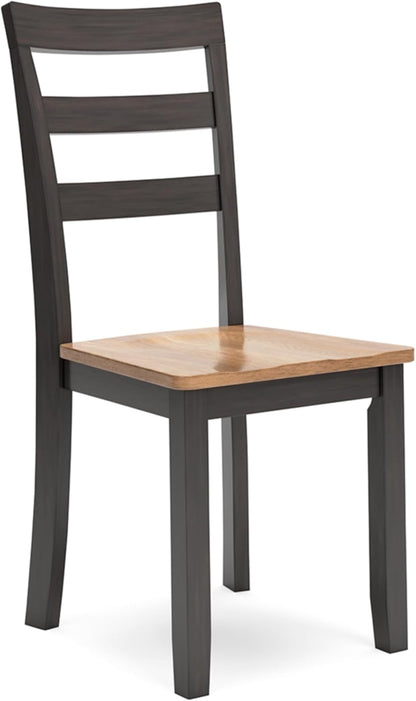 Gesthaven Solid Wood Dining Chair Set of 2 Natural Brown-3