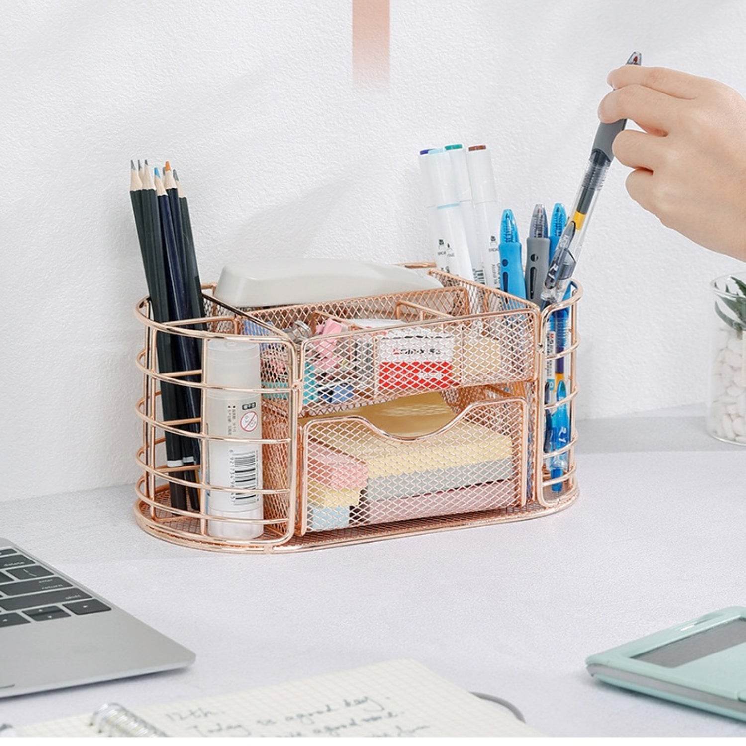 Nordic desktop metal partition drawer - Loft&Timber