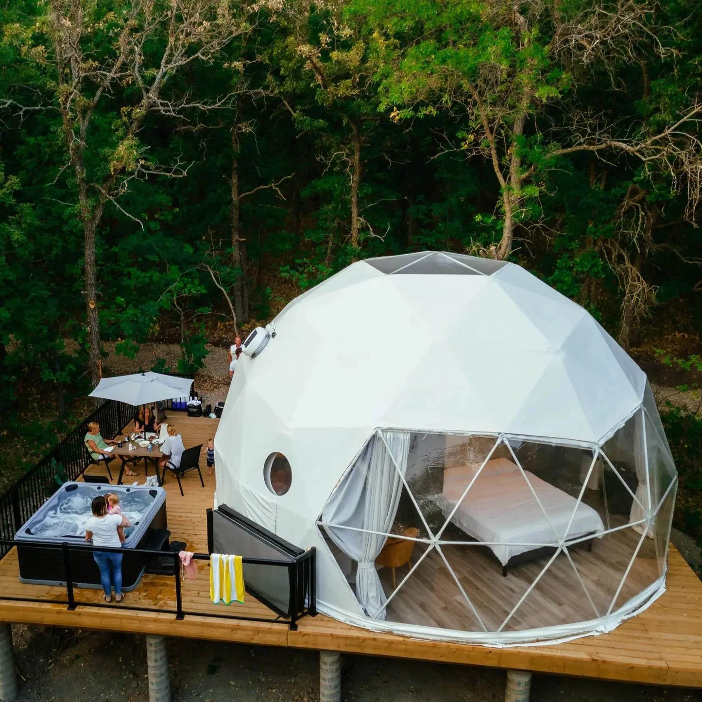 Geodesic Dome Manor Greenhouse Tent - Loft&Timber