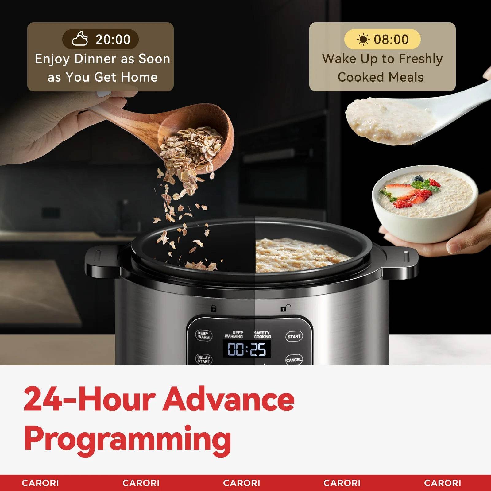 Pressure Cooker 6QT Stainless Steel - Loft&Timber